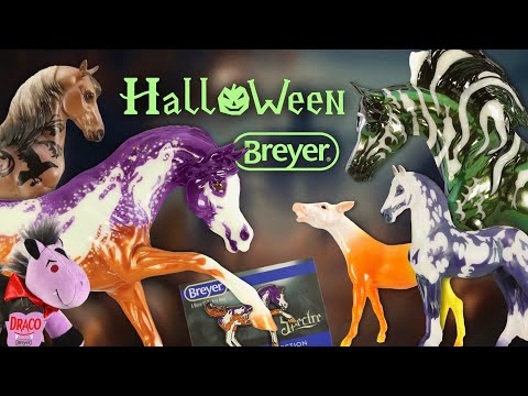 Видео: Открываю ВСЮ коллекцию Breyer Halloween 2023 🎃