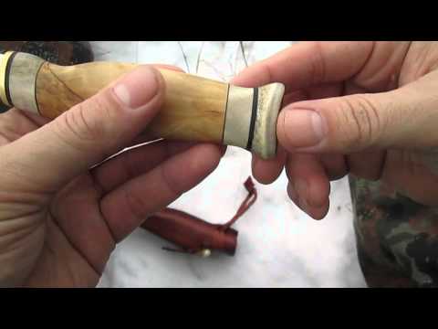 Видео: Нож Wood jewel