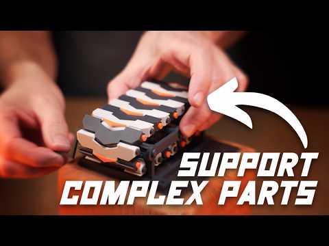 Видео: Как я поддерживаю сложные детали в Lychee Slicer для функциональных отпечатков — точность размеров