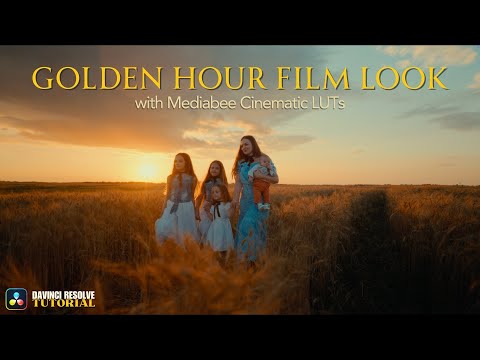 Видео: Золотой час кинематографического образа – кинематографическая цветокоррекция #Учебник #DavinciRes...