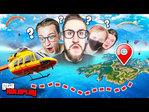 Видео: КТО БЫСТРЕЕ ДОБЕРЕТСЯ с ВЫСОТЫ 2 КМ ДО ОСТРОВА КАЙО! COFFI vs ANDYFY vs CLAYNESE vs BOLT! (GTA 5 RP)