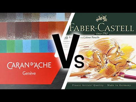 Видео: Полихромос против яркости | Самые удивительные цветные карандаши