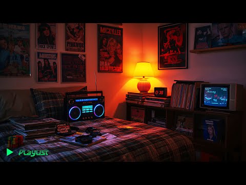 Видео: Ночное радио 1986 года — ретро-плейлист на кассете