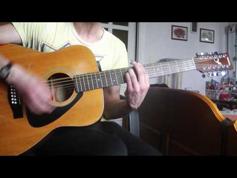 Видео: Кино Звёзды Останутся Здесь cover (yamaha fg 410 12a)