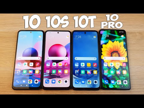 Видео: XIAOMI REDMI NOTE 10 VS NOTE 10S VS NOTE 10T VS NOTE 10 PRO - КАКОЙ ЛУЧШЕ? ПОЛНОЕ СРАВНЕНИЕ!