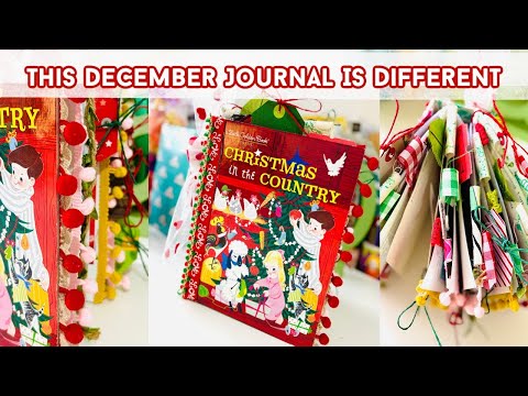 Видео: LITTLE GOLDEN BOOK: ДЕКАБРЬСКИЙ РУКОВОДСТВО ПО РАБОТЕ С ЖУРНАЛОМ | Добавление отделки и закладок ...