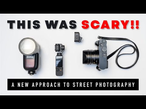 Видео: Это было страшно! Что-то новое, другой подход к уличной фотографии со вспышкой. Leica Q2