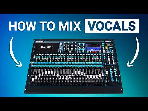 Видео: Добейтесь великолепного звучания вокала на A&H Qu | Простая стратегия