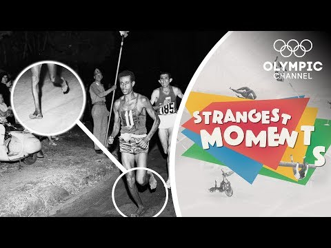 Видео: Абебе Бикила: Босиком К Золоту | Strangest Moments