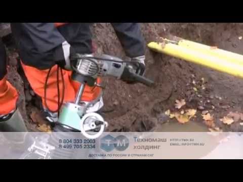 Видео: Оборудование для врезки в трубопровод под давлением TONISCO B40 DN125-DN400-500