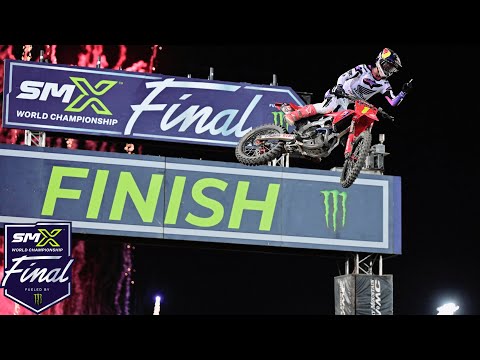 Видео: Финал SMX 450SMX: лучшие моменты | Лас-Вегас, Невада, Стрип на Las Vegas Motor Speedway | 20 сент...