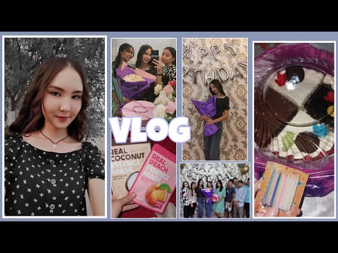 Видео: Vlog🥰/Мектепке дайындық📚/Туған күн🥳/Шоппинг📍/❤️Зарина❤️