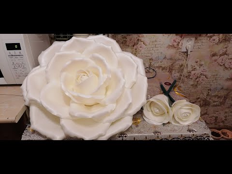 Видео: Ростовая роза  торшер часть 2