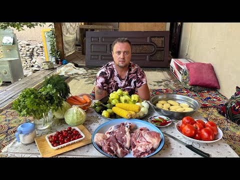 Видео: Не нужно быть Поваром! Все закинули в Казан и Забыли! Узбекская Думляма!
