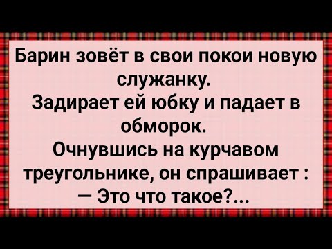Видео: Как Барин с Новой Служанкой Грешил! Сборник Свежих Анекдотов! Юмор!