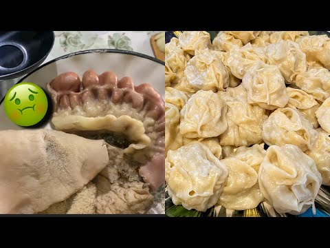 Видео: Манты қарын мен қартадан. Жастар жемейтін манты.