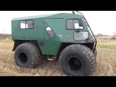Видео: мотовездеход Вепрь V-9