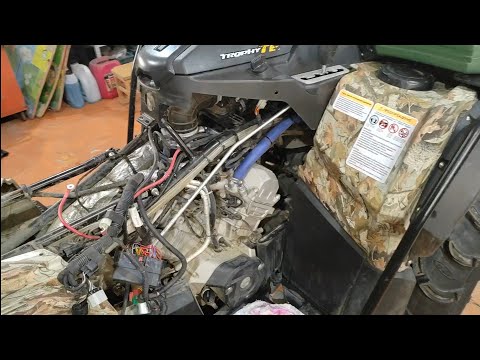 Видео: Переделка системы охлаждения квадроцикла Stels Guepard 2.0