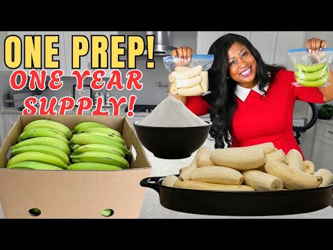 Видео: Не замораживайте незрелые бананы обычным способом. Эти 5 способов позволят им храниться МЕСЯЦАМИ!