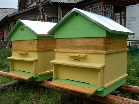 Видео: Улей. ВАЖНО! Чем и как красить? Куда, на что и как ставить? Хутор LV