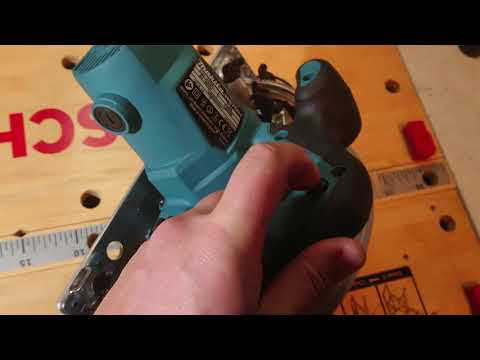 Видео: Ручная циркулярная пила Makita HS7601K.