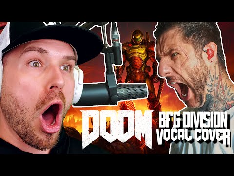 Видео: ALEX TERRIBLE - DOOM ETERNAL - BFG DIVISION от MICK GORDON (ВОКАЛ DEMON) (РЕАКЦИЯ!!!)