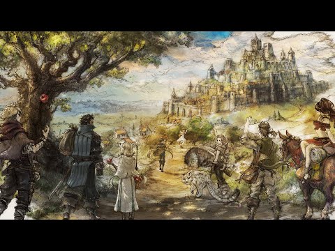 Видео: Прохождение: Octopath Traveler (Ep 2) Первые главы Торговки. Воина и Танцовщицы
