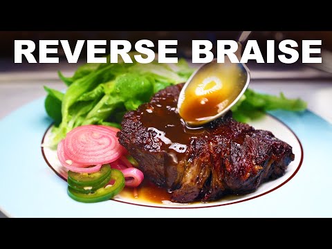 Видео: Говяжья лопатка, тушеная обратно | глазурь из сладких солений