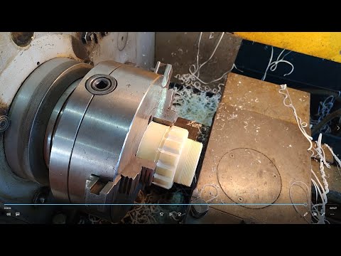 Видео: Переходники из капролона.