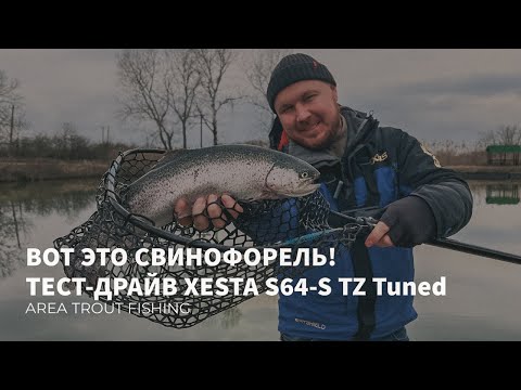 Видео: ВОТ ЭТО СВИНОФОРЕЛЬ❗️ПРЕТ КАК ТАНК🎣 Тест-драйв XESTA Black Star S64-S TZ Tuned