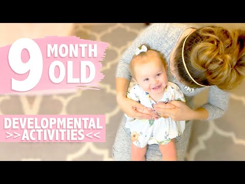 Видео: КАК ИГРАТЬ С 9-МЕСЯЧНЫМ РЕБЁНКОМ | Важные этапы развития | Занятия для малышей | CWTC