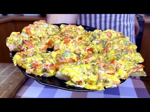 Видео: Рыбу готовлю ТОЛЬКО ТАК!  Съедят за минуту и глазом не моргнут!