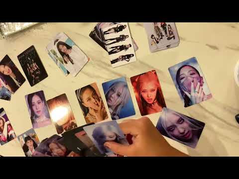 Видео: Распаковка карточек блекпинк борн пинк | BLACKPINK|Born pink card|🖤🩷 новый биндер