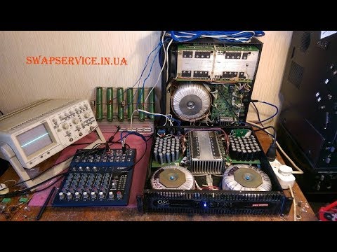 Видео: QSC RMX 3451HD, QSC RMX 4050HD, QSC RMX 4451HD, QSC RMX 5050HD ремонт обзор усилителя Василия 2SC