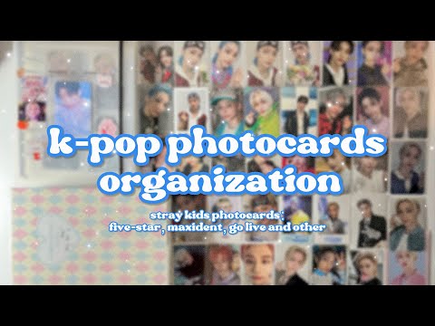 Видео: binder organization | коллекция карт | felix & hyunjin collection [19.08.2023]