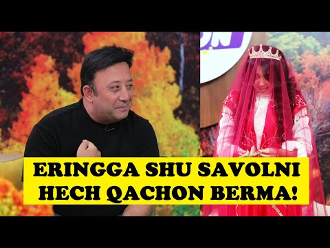 Видео: Эрингга шу саволни берма! Санжар Шодиев Юлдуз Усмоновага насиҳат қилди