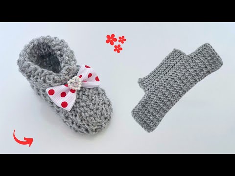 Видео: ЛЕГКОЕ ВЯЗАНИЕ ТУФЛИ ПОШАГ ЗА ШАГОМ