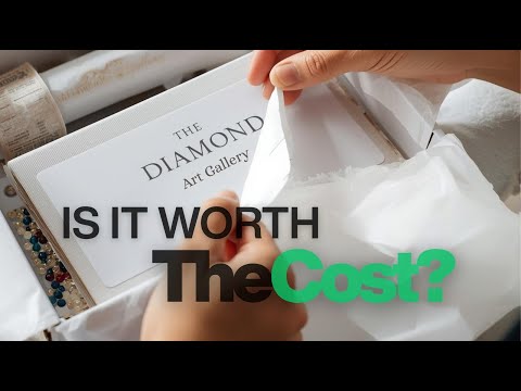 Видео: Галерея Diamond Art || Стоит ли оно того?