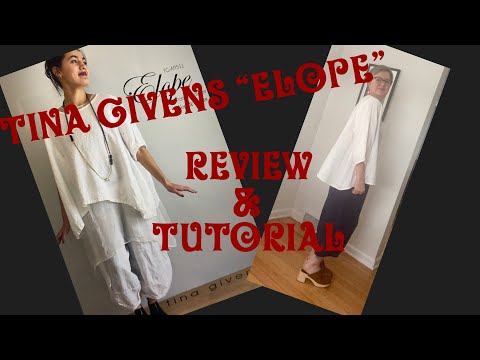 Видео: Мой вариант топа и брюк TG Elope, а также бесплатная выкройка топа из магазина Fabrics.com!