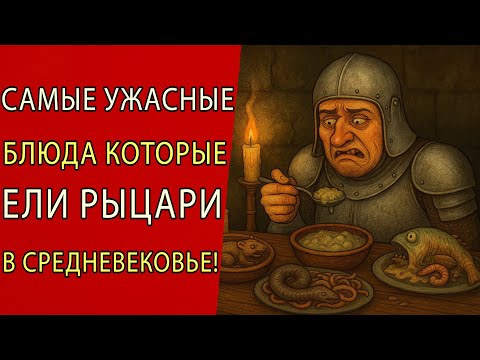 Видео: Самая ужасная еда рыцарей Средневековья!