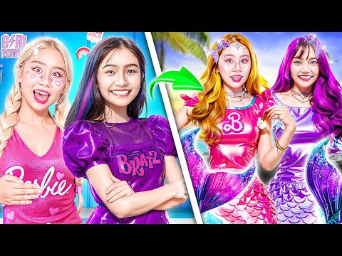 Видео: Бедная Братц Vs Богатой Барби На Выпускном Балу У Русалки! | Baby Doll Russia
