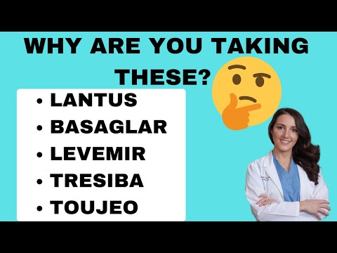 Видео: Инсулин длительного действия. Что нужно знать! (базальный инсулин 2022)
