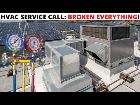 Видео: Вызов специалиста по обслуживанию систем отопления, вентиляции и кондиционирования воздуха: блок ...