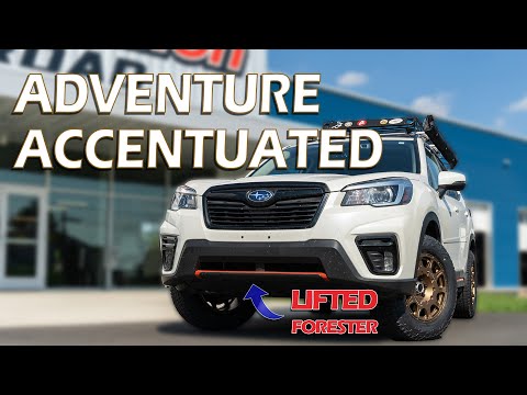 Видео: Поднятый Subaru Forester, оснащенный дисками Method и шинами Falken!