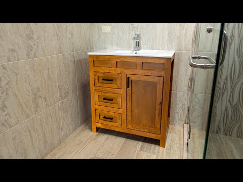 Видео: Как сделать шкаф для ванной комнаты