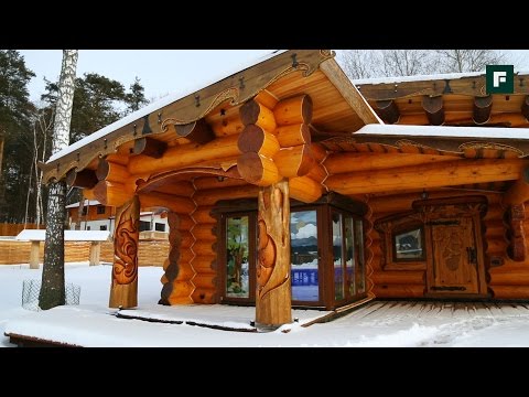 Видео: Традиции и необычные решения в строительстве. Баня «Сказка»: // FORUMHOUSE