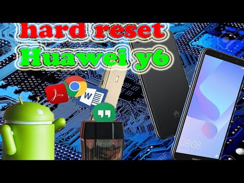 Видео: Сброс Настроек на Huawei y6 (2019) MRD-LX1F /hard reset