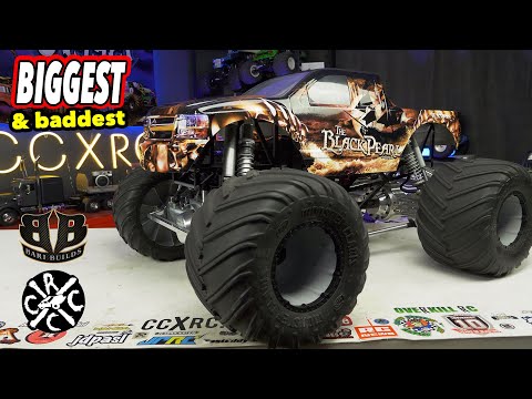 Видео: Самый большой и крутой электрический монстр-трак с цельной осью — Бари строит ECD-R5 в масштабе 1/5