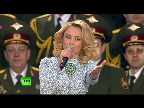 Видео: Елена Максимова и Евгений Кунгуров - Легендарный Севастополь ( "Мы вместе!" ). 18.03.16.