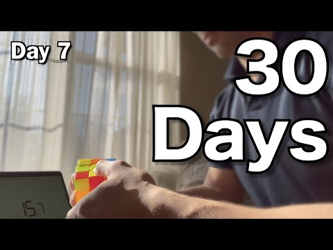 Видео: Я собирал кубик Рубика 30 дней